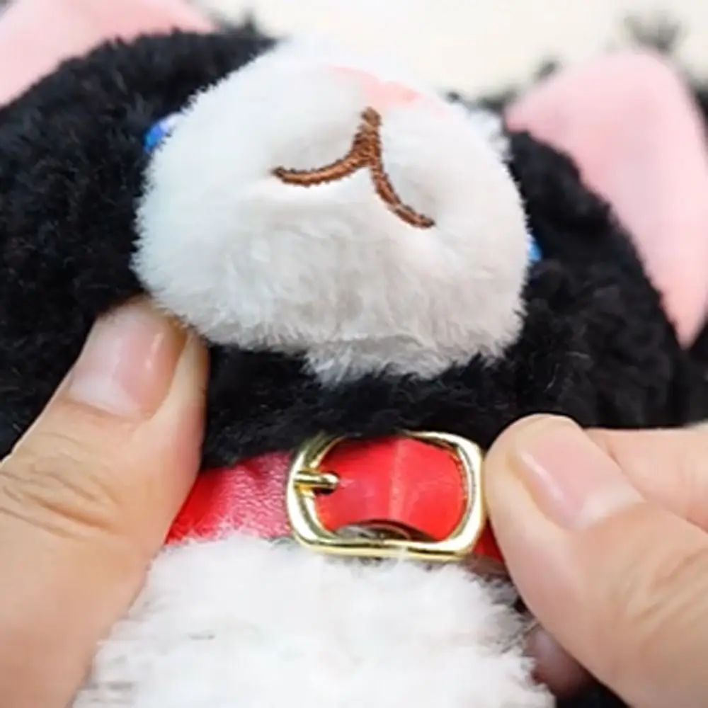 Muñequera rizada gato muñeca colgante Animal suave gato rizado juguete de peluche llavero comodidad dibujos animados alemán gato rizado muñeco de peluche decoración del hogar