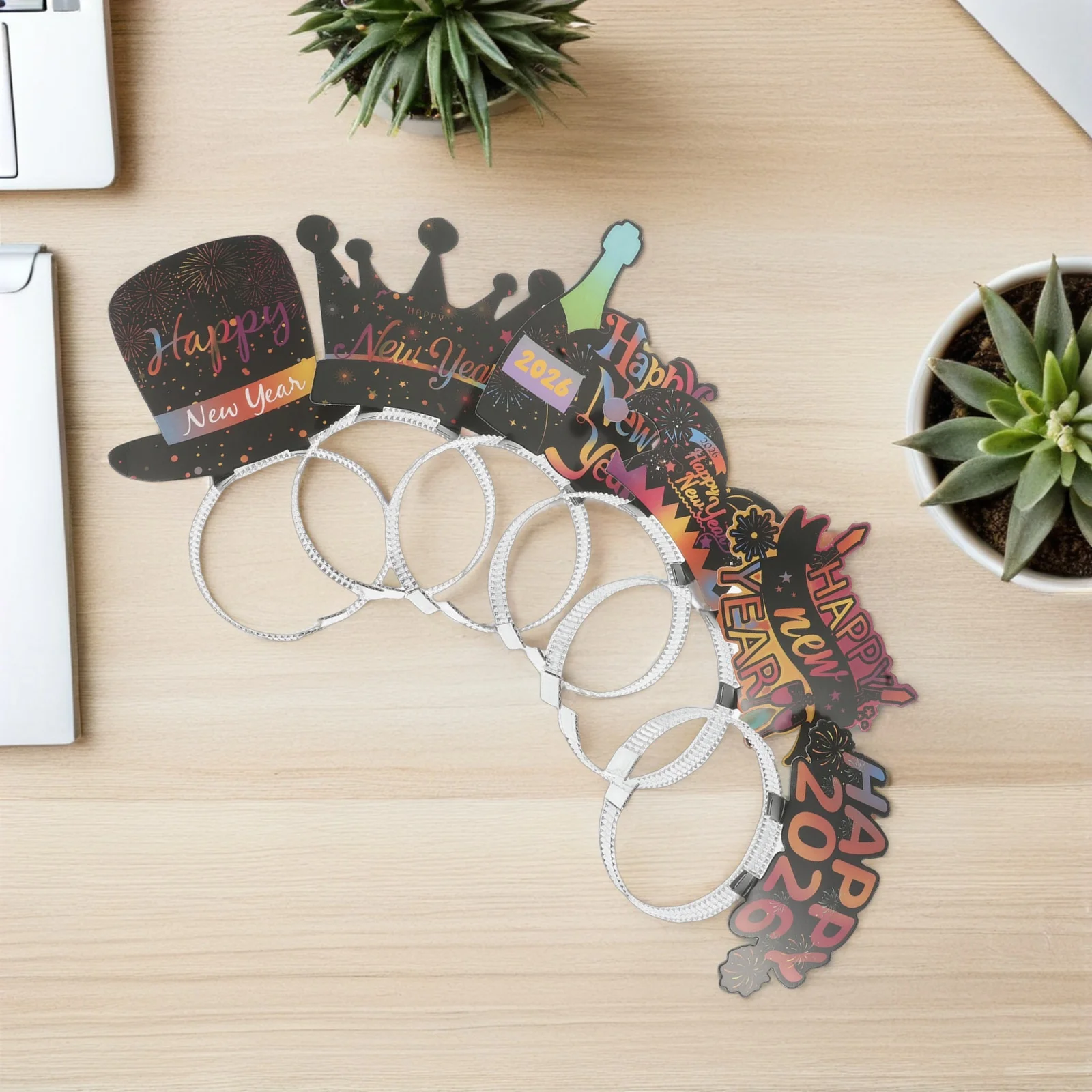 6Pcs 2026 New Year … - image