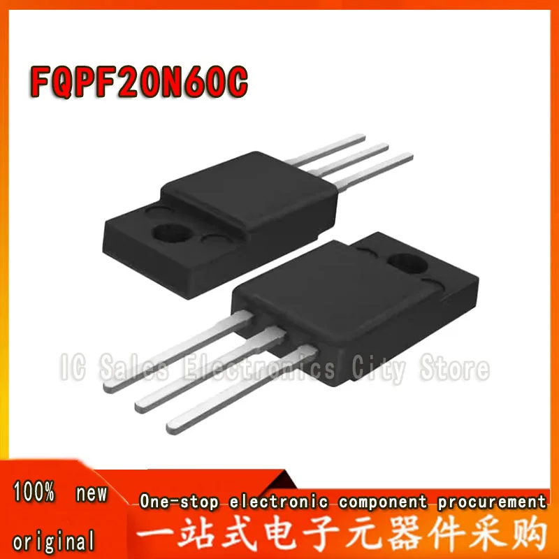 50pcs/lot FQPF20N60C FQPF20N60 20N60 600V 20A TO-220F IC Best quality