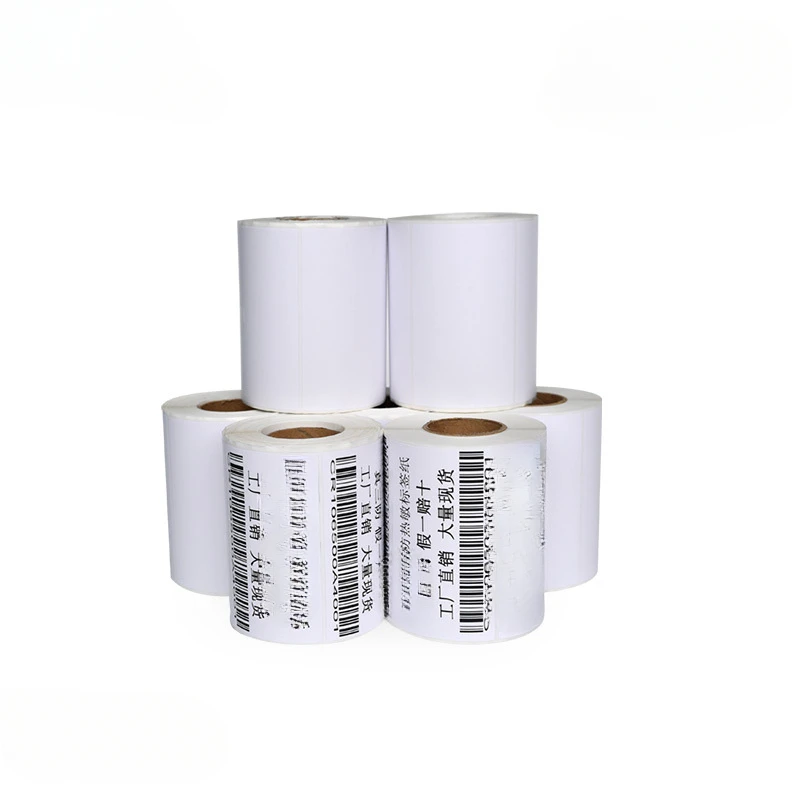 Thermal Label Paper Width 20-70x50x30x40x60mm Label Paper Three-proof Self-adhesive Label Barcode Paper