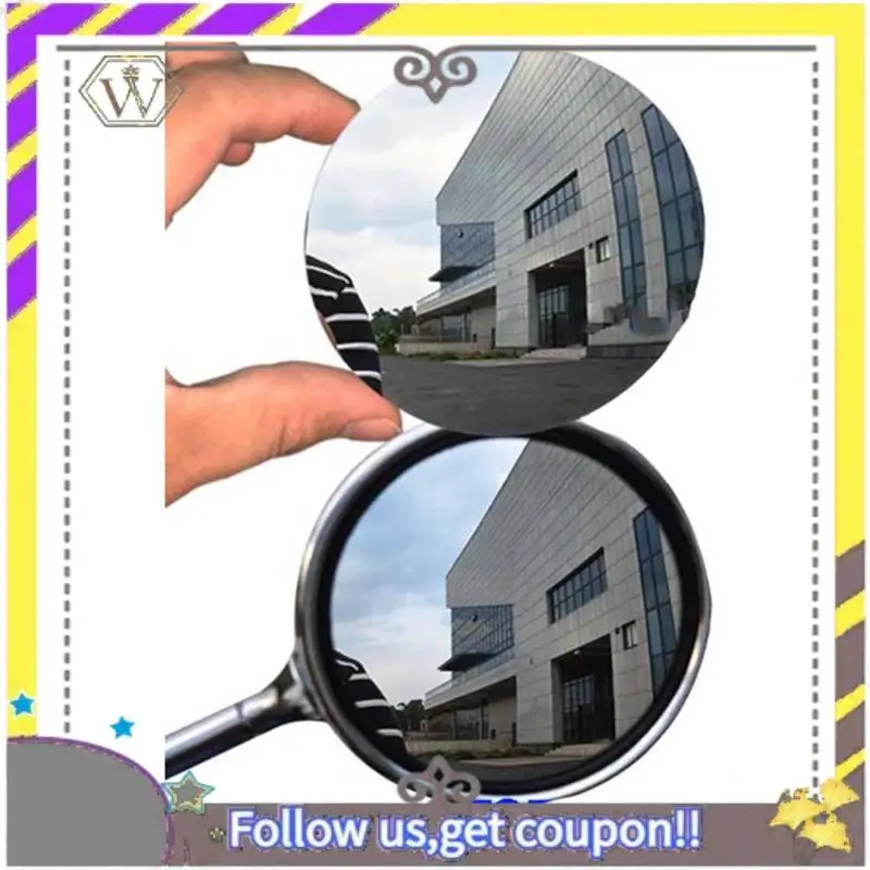 ABXV-Motorcycle Rearview Mirror Glass Lens Convex Lens For Vespa GTS 300 250 Sprint Primavera 150 125