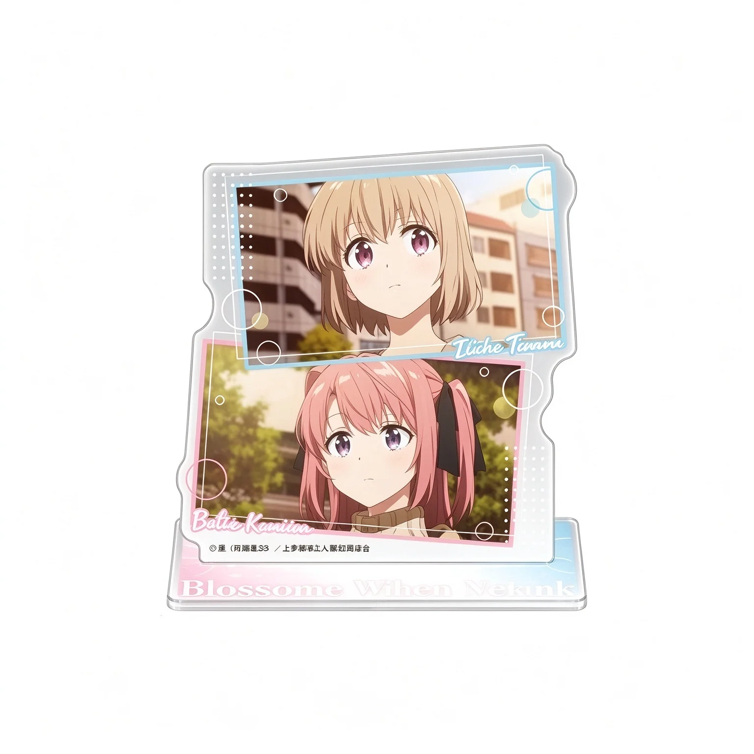 15cm Anime  Botan Kamiina Fully Blossoms When Drunk Acrylic Stand Modlel Desktop Decoration Game Collectible Ornament Keychain