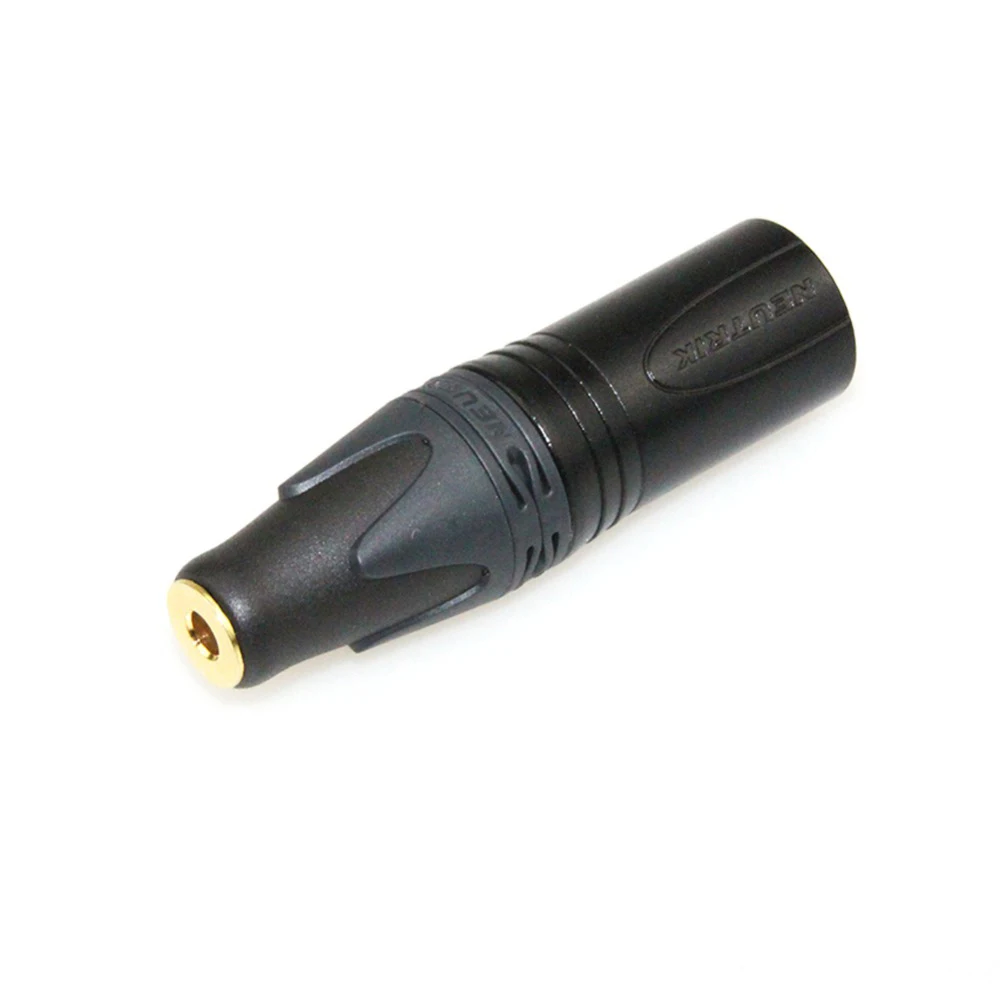 Wysokiej jakości zbalansowany męski konwerter XLR NEUTRIK 3.5mm/2.5mm/4.4mm