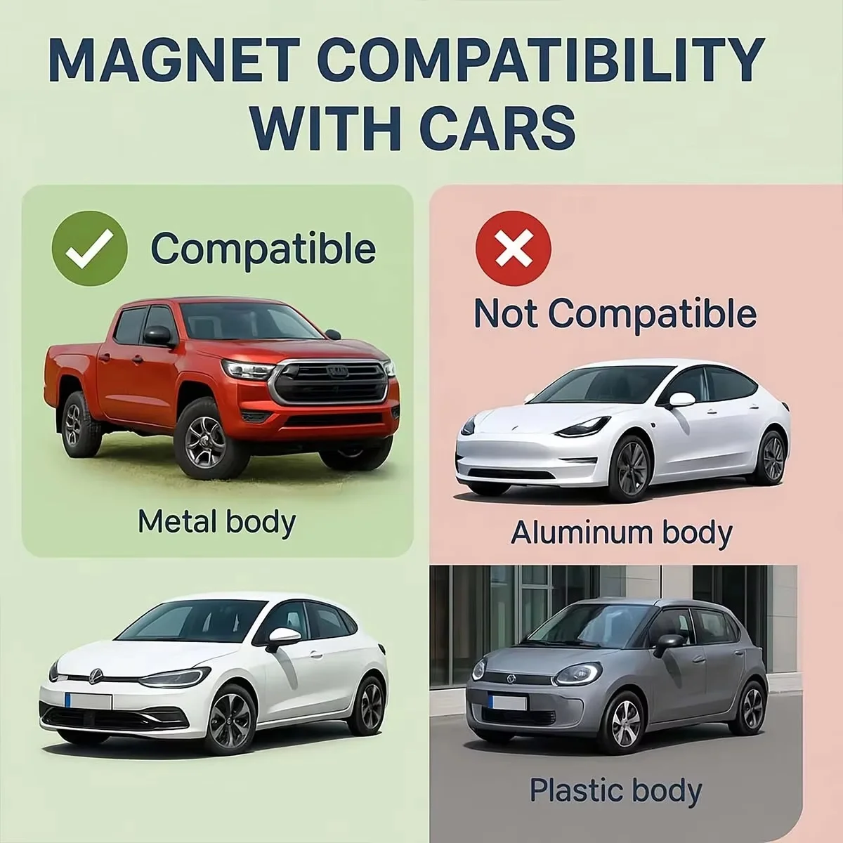 Customizable Magnetic Car Decals—Ideal for Vehicle Advertising and Decoration; Supports Your Own Custom Designs. view 6