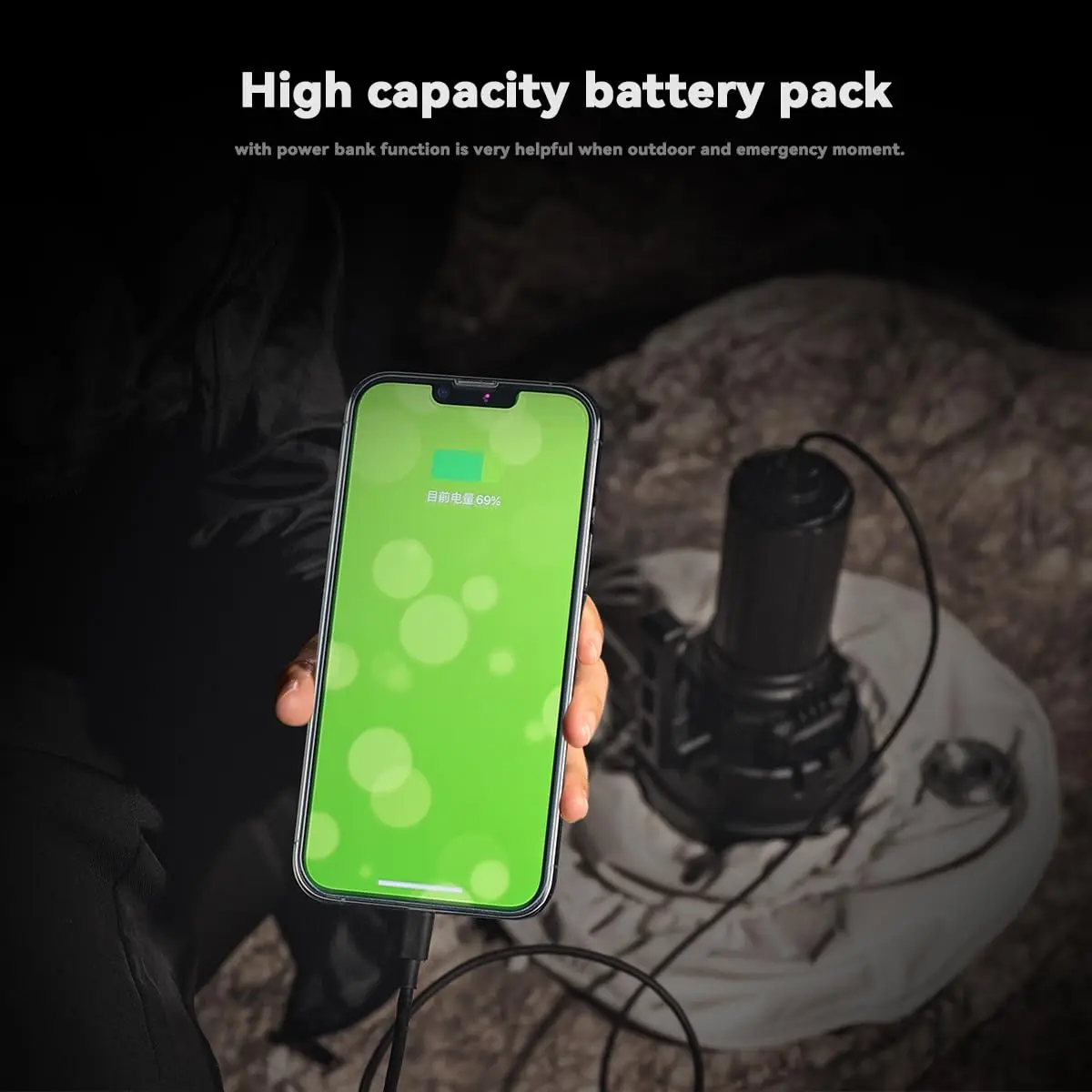 IMALENT MS32 Brightest Flashlight 200,000 Lumens, Cree XHP70.2 LEDs Tactical Flashlights High Lumens with 8 Modes Type-C Recharg