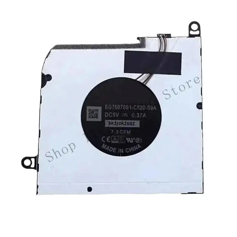 

" Laptop CPU Fan For DELL Latitude 5421 EG75070S1-C620-S9A DC5V 0.37A New (*)=