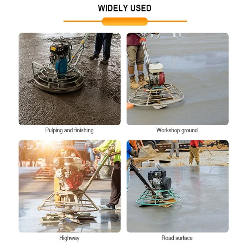 Hot Sale Power Trowel Machine Petrol/Diesel Easy Maintenance Concrete Trowel Machine by hand