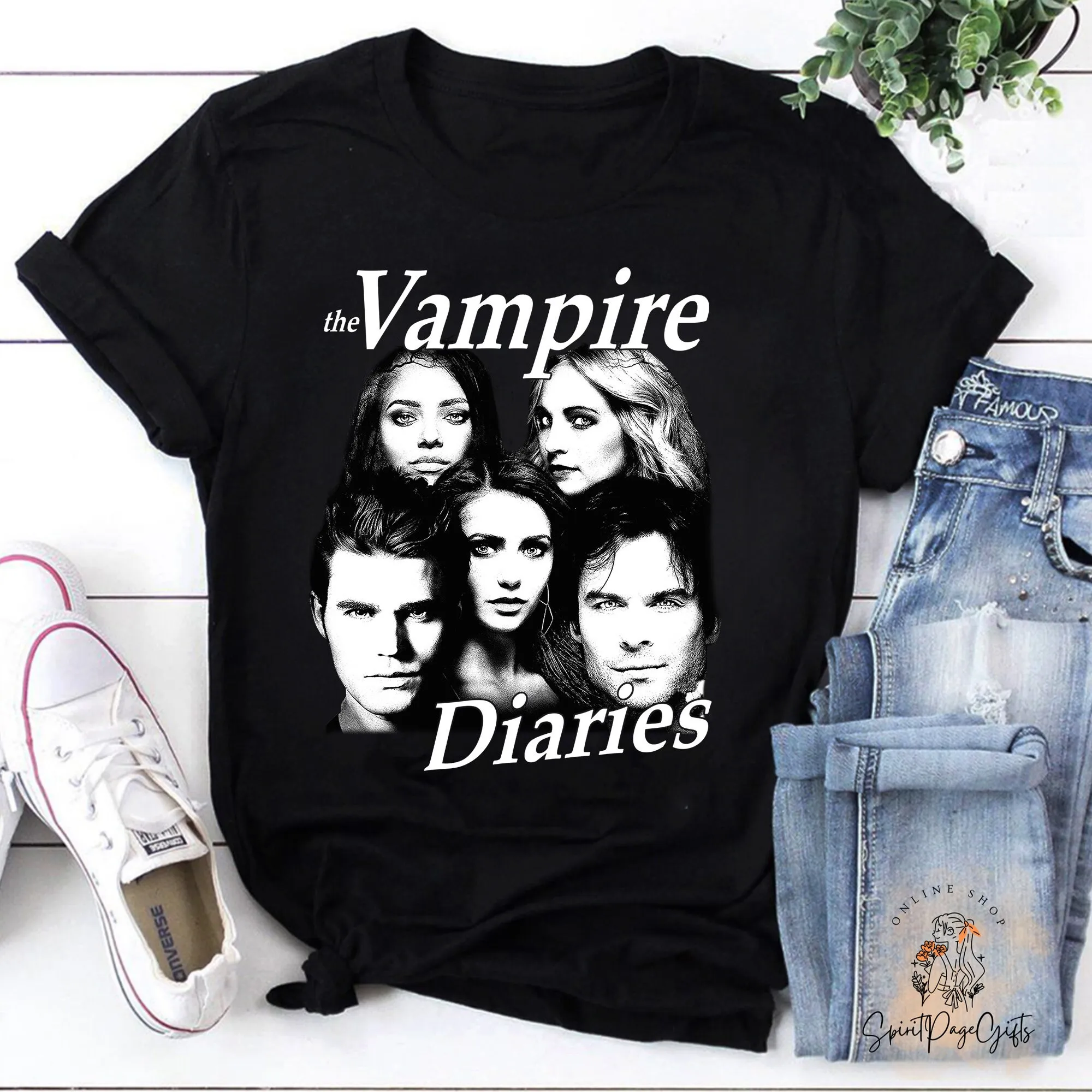 

The Vampire Diaries T Shirt Fictional Character