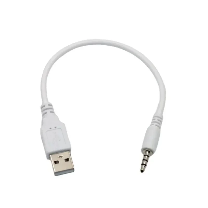 Interface Cable Cord USB 2.0 TO 2.5mm Jack Plug File Transfer MP3/MP4 charging audio conversion data cable Bluetooth 1pcs