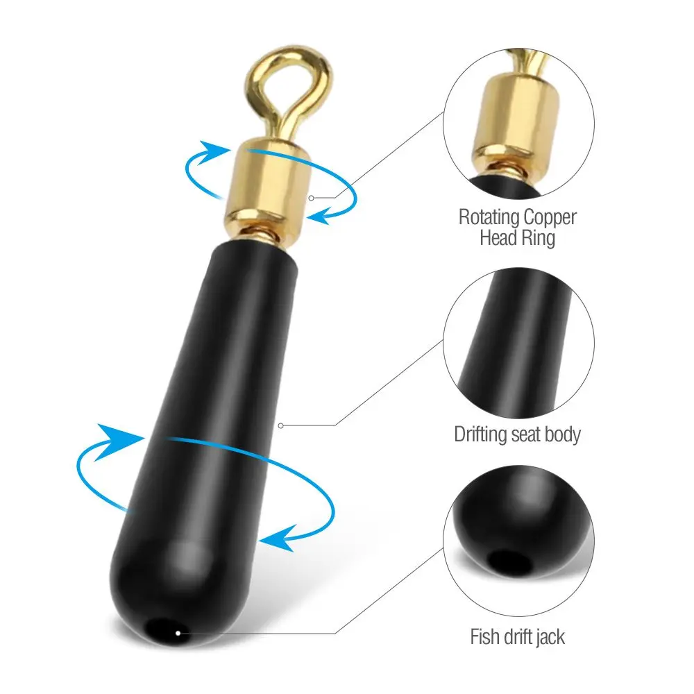 Металлический резиновый аксессуар для дрифта, снасти, рыболовные снасти, вращающееся поплавок для дрифта, поплавки для рыбалки