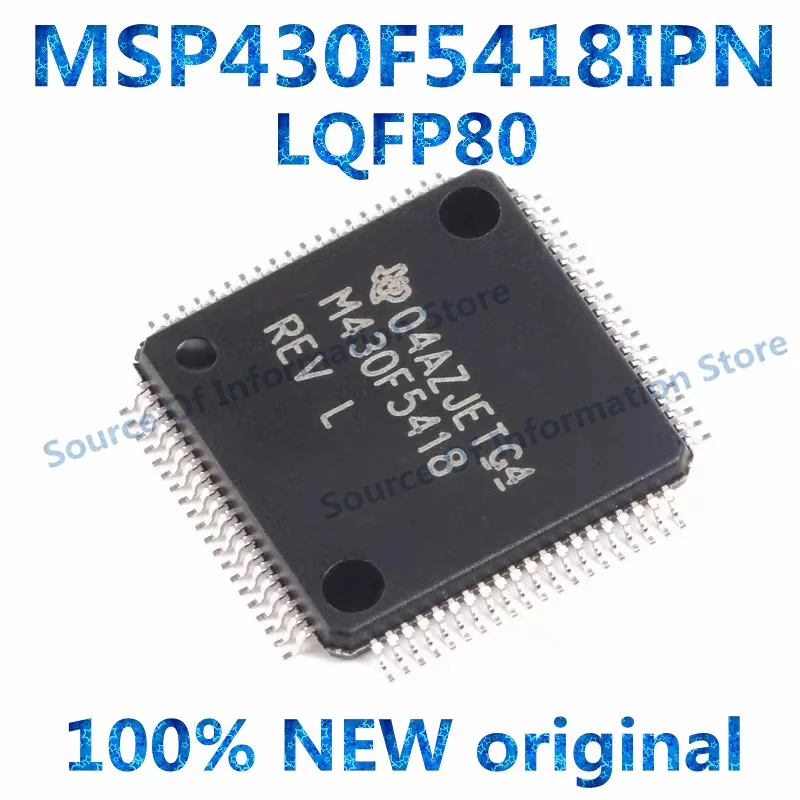 

MSP430F5418IPN LQFP-80 16-bit Microcontroller MCU 100% New