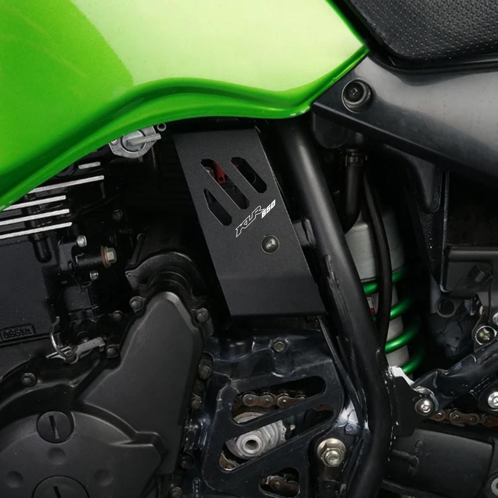 

KLR 650 E Motorcycle For Kawasaki Fuse Box Protection Cover KLR650 2008~2018 2017 2016 2015 2014 2013 2012 2011 Fuse Box Guard