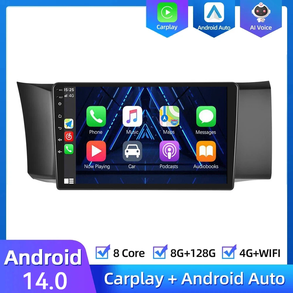 

2DIN Android 14.0 For Toyota GT86 GT 86 Subaru BRZ Scion FRS 2012 - 2016 Car GPS Navigation Radio AndroidAuto Carplay Head Unit