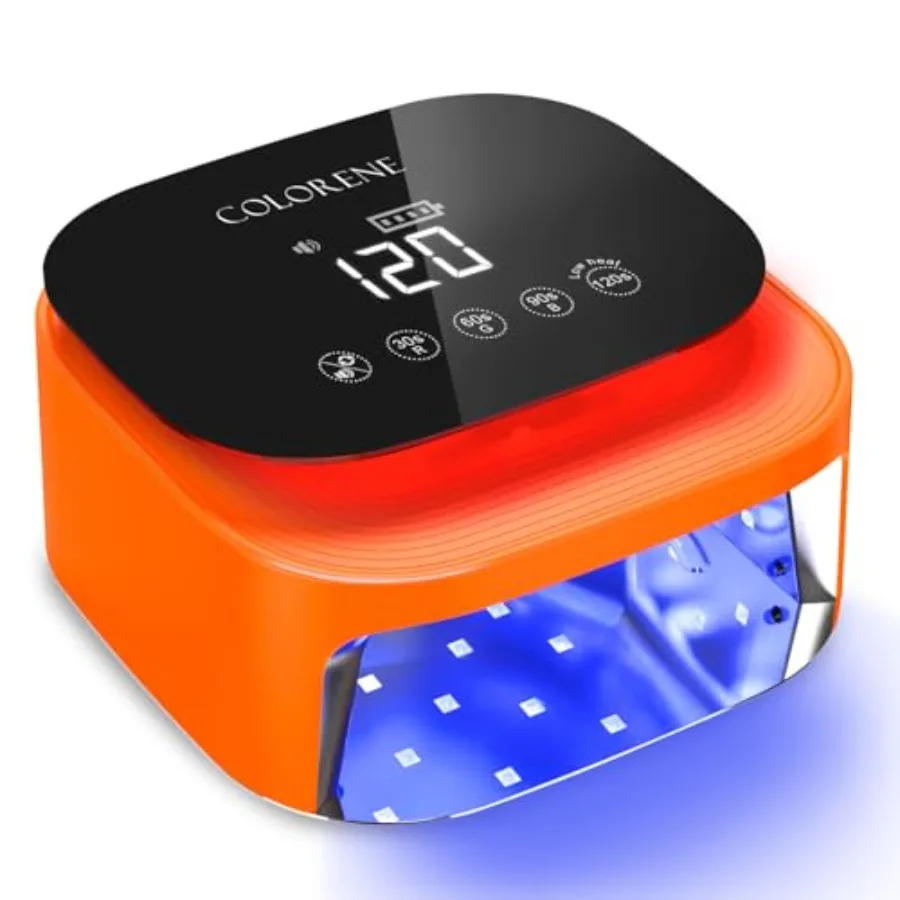 Portable Cordless UV LED Nail Lamp 60W Dryer