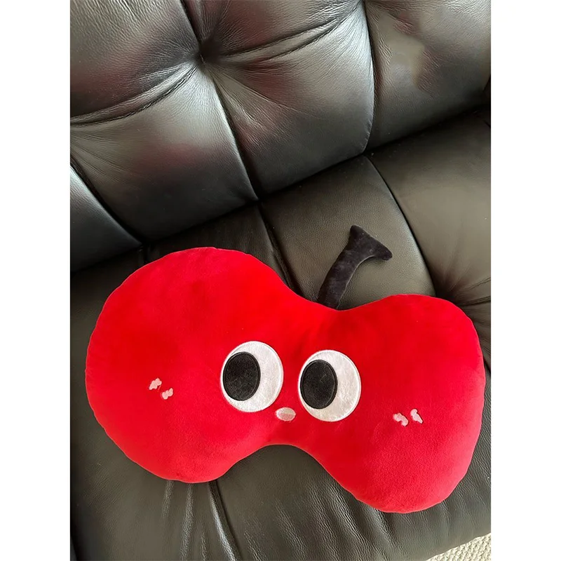 Big Eyes Red Apples Pillows Sofas Bedside Cushions Plush Dolls Christmas Gifts Birthdays