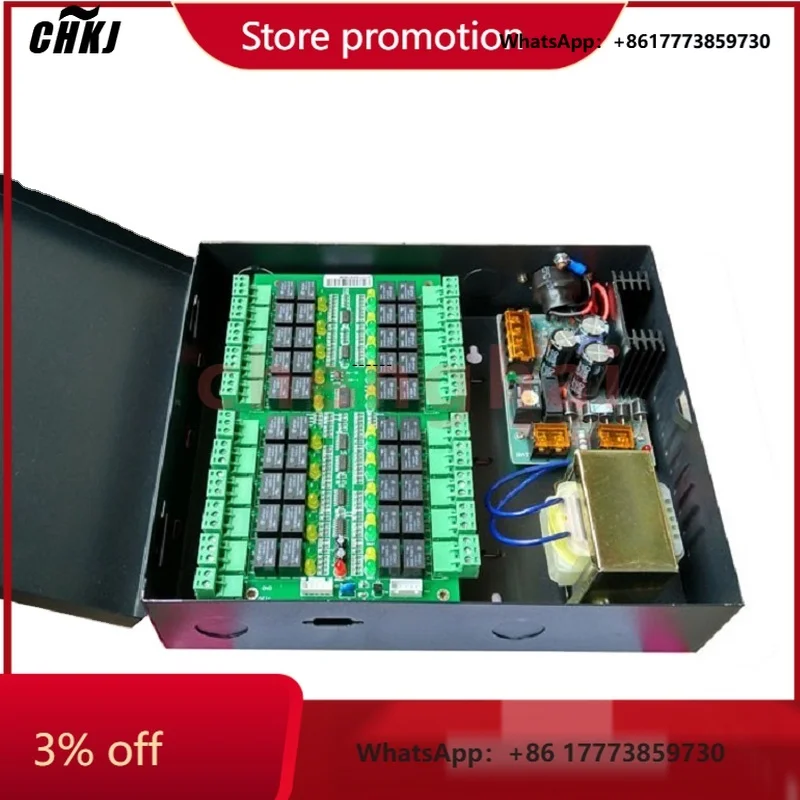 

CHKJ-2025NEWBiometric Elevator Access Control Board Fingerprint Card Lift Controller System With Protect Box 20floors Lift Contr