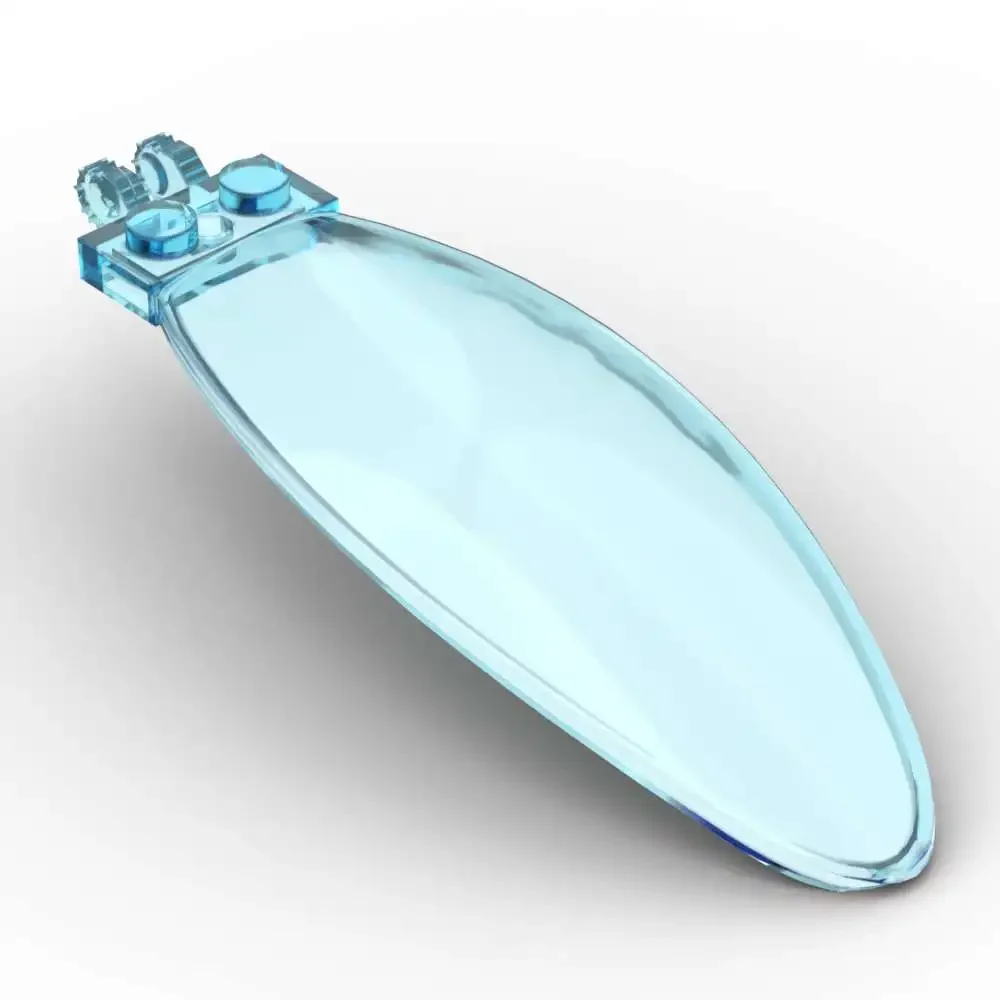 

Конструктор MOC, 1 шт., деталь 47844, лобовое стекло, строительные блоки, 9x3x1, пузырьковый козырек с отверстиями, игрушка-головоломка, подарок на день рождения для детей