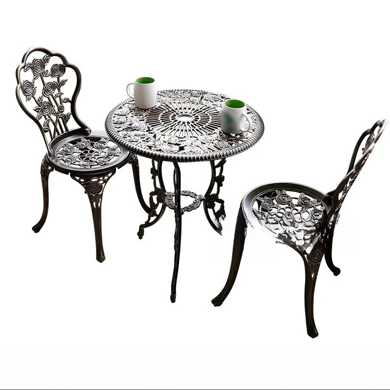 

Outdoor tables and chairs Balcony Courtyard Villa Bar Scenic public
