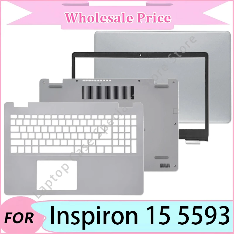 

NEW For Inspiron 15 5593 Laptop replacement parts/Case/Laptop LCD Back Cover/Front Bezel/Upper Palmrest/Bottom Case/Hinge