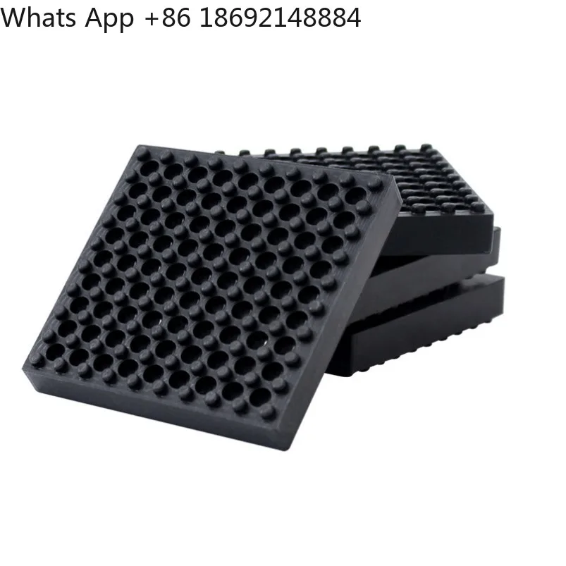 ALJ 48 Rubber Shock Absorber Pad Industrial Fan Punch Shock-proof Mechanical Equipment Buffer Pad