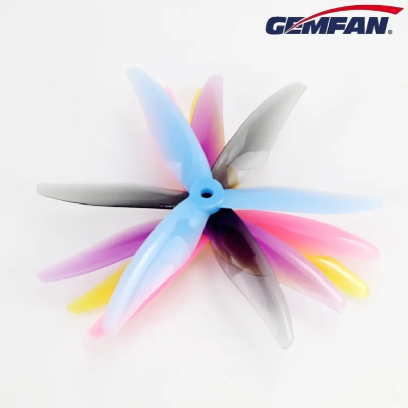 4 Pairs Gemfan 5129 YUKI 3-Blade/Tri-Blade Propeller for 2306 2207 Motor FPV Racing RC Drone Quadcopter Multirotor Part