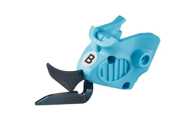 Handheld Electric Scissors Quick Charging Cloth Cutter with A/B Original & Flat Plate Cutting Heads for Home Fabric Projects