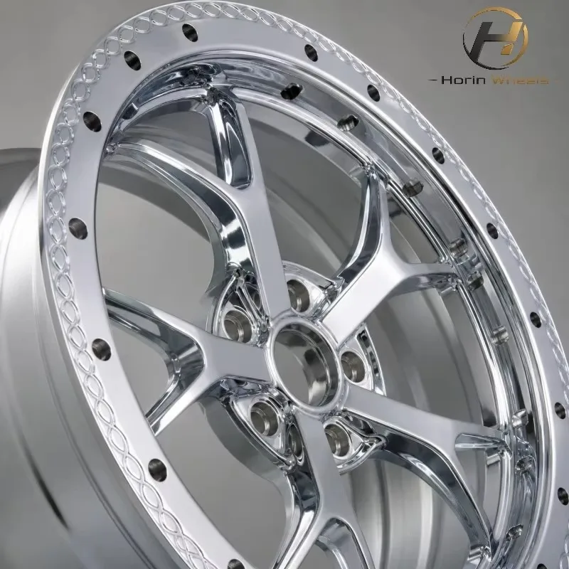 Satin Bronze 6 Split Spoke Forged Alloy Wheels Rims High-End 20 Inch For Jeep Cherokee For Aston Martin Vantage For McLaren 720S