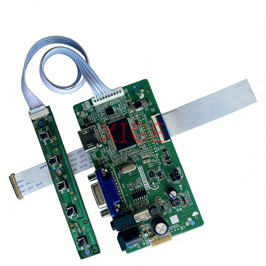 

Плата привода контроллера подходит для B173HTN01 LTN173HL01 B173HAN01 B173HAN04, матрица для ноутбука 1920x1080 1920*1080 VGA + HDMI, 30-контактный комплект EDP DIY