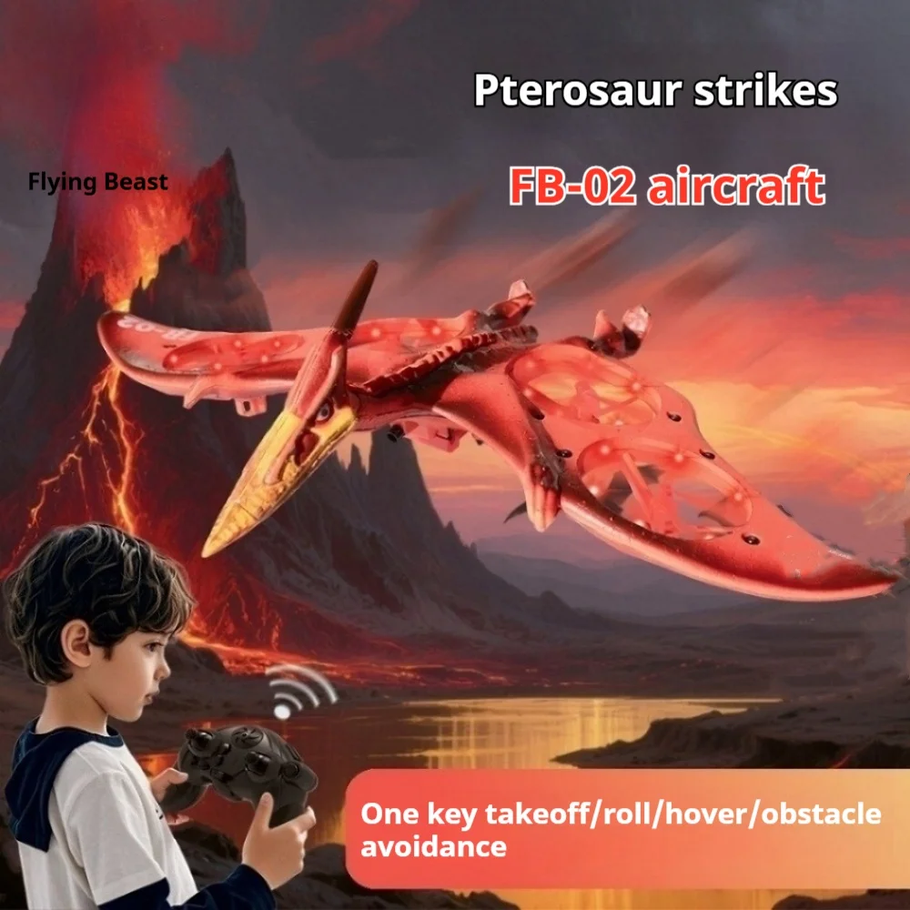 

Popular remote control aircraft, pterosaur fighter new obstacle avoidance drone model toy