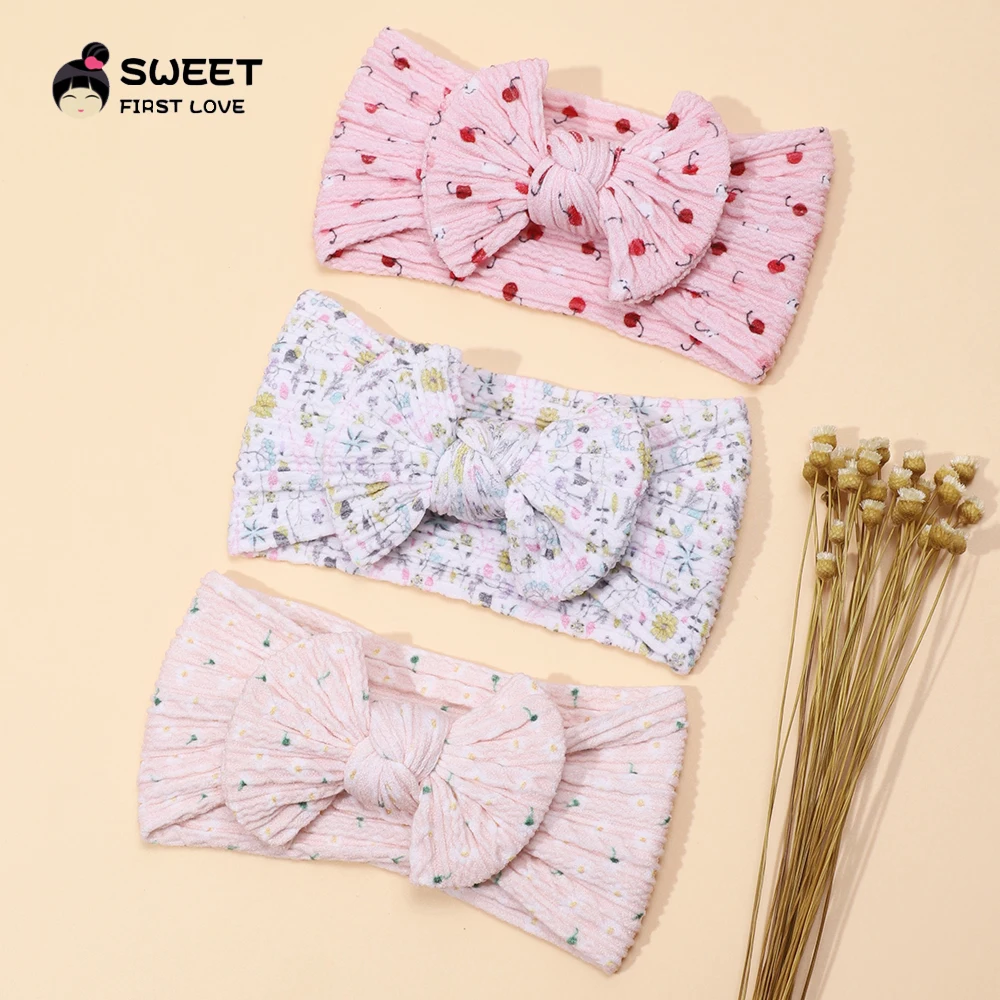 New Cable Knit Print Headband for Newborn Baby Girl Hair Band Hair Bows Girl Baby Accessories Infant Kids Headwear Headdress