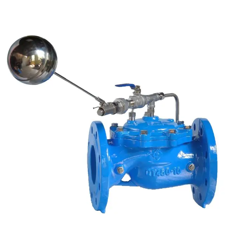 Hydraulic control valve DN50 water level ductile iron remote control 100x float switch valve for water system