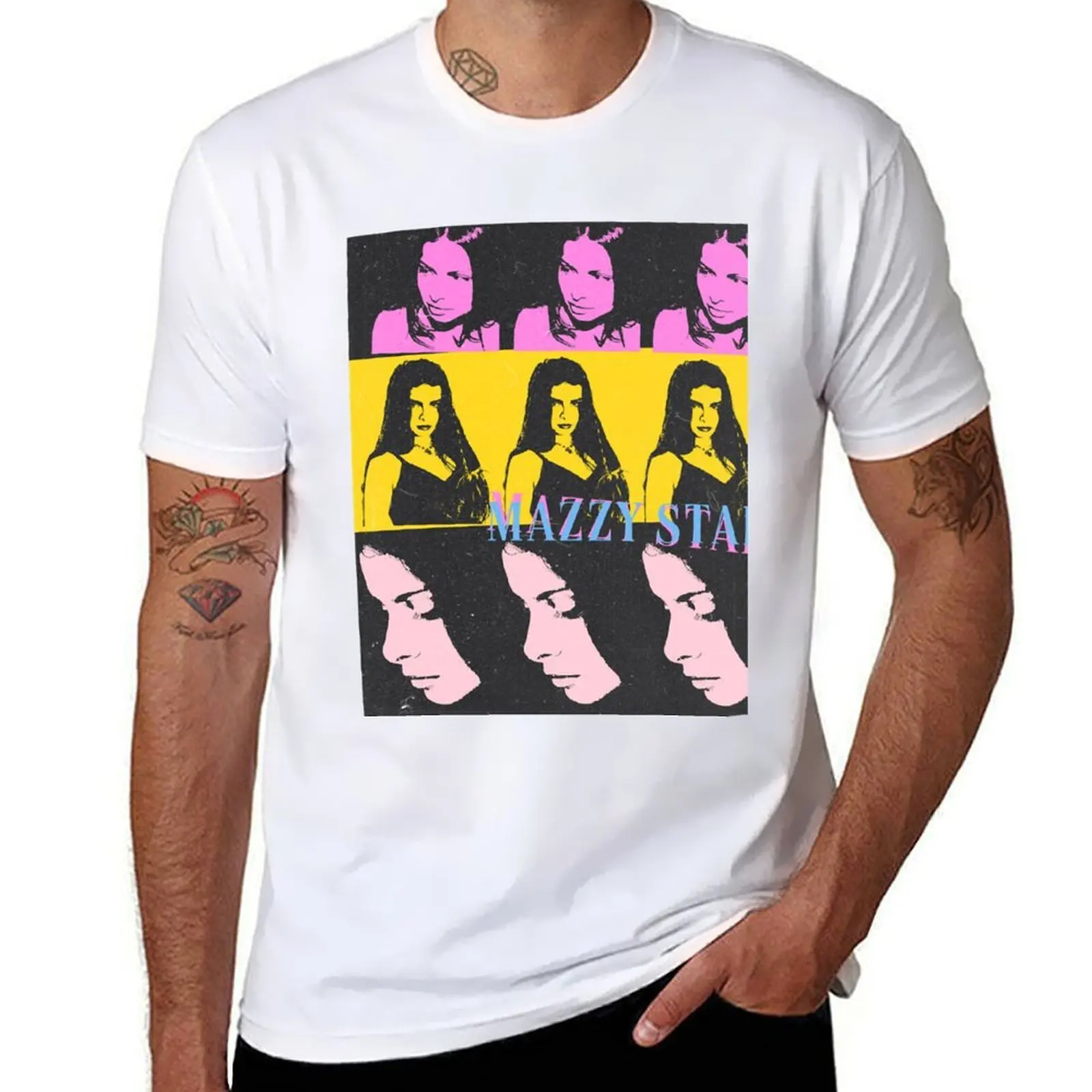 

Vintage Mazzy Star Fan Artfans Cool Gifts T-Shirt man t shirt cotton anime t shirts oversize T-Shirt