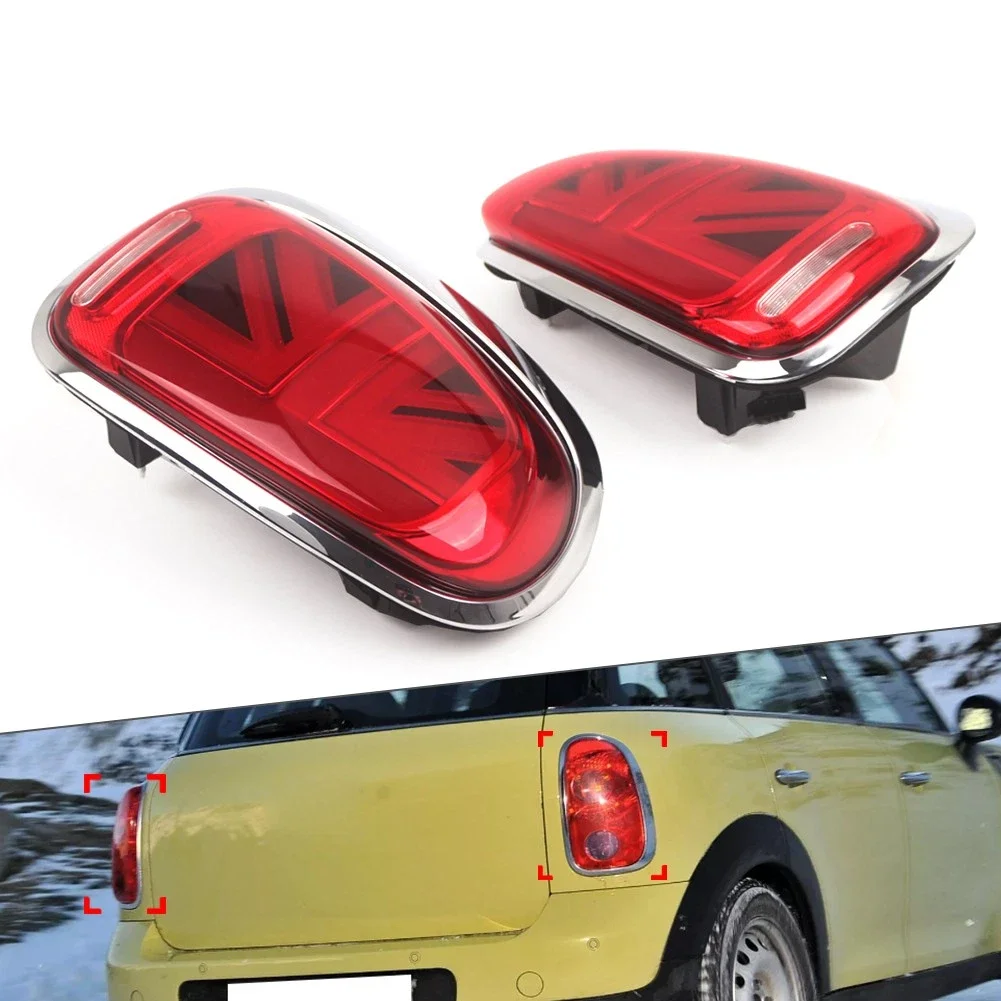 1 Pair Red Car Rear LED Tail Light Brake Lamp Taillights For MINI Countryman R60 2010-2016 63219808149 63219803879