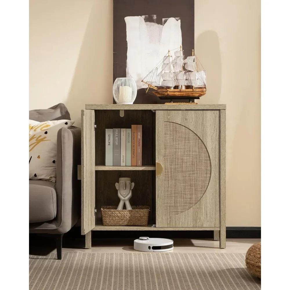 Sideboard Storage Cabinet with Adjustable Shelves, Console Table for Dining Room