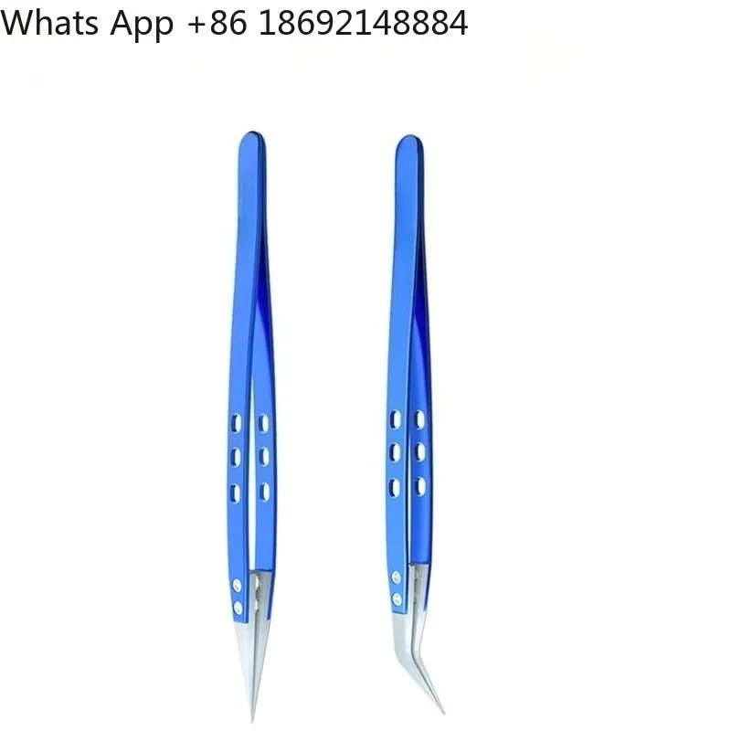 

High temperature and corrosion resistance, insulation, mobile phone repair tools, precision stainless steel tweezers