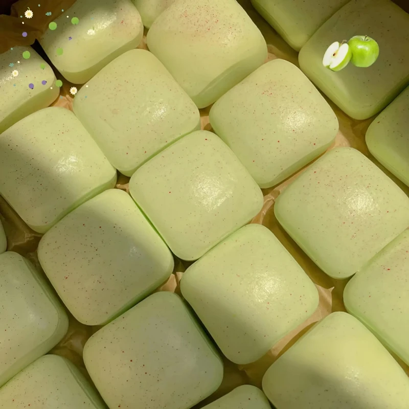 Squishy Simulated Square Bread Slow Rising Small Toast Sensory Fidget Toys Stress Relief Travel Fidget Christmas Gifts For Kids