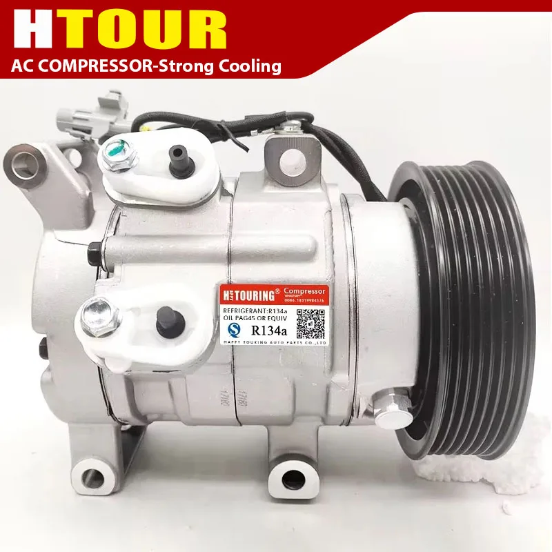 10S11C A/C Compressor For Toyota Hilux Vigo RAV4 Diesel 2KD 1KD 88320-0K080 88320-0K240 88310-0K113 88310-0K132 88310-0K110