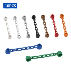 10pcs Bricks MOC 92338 1x6 chain Compatible Assembles Particles For Building Blocks Parts DIY  Educational  Parts Toys