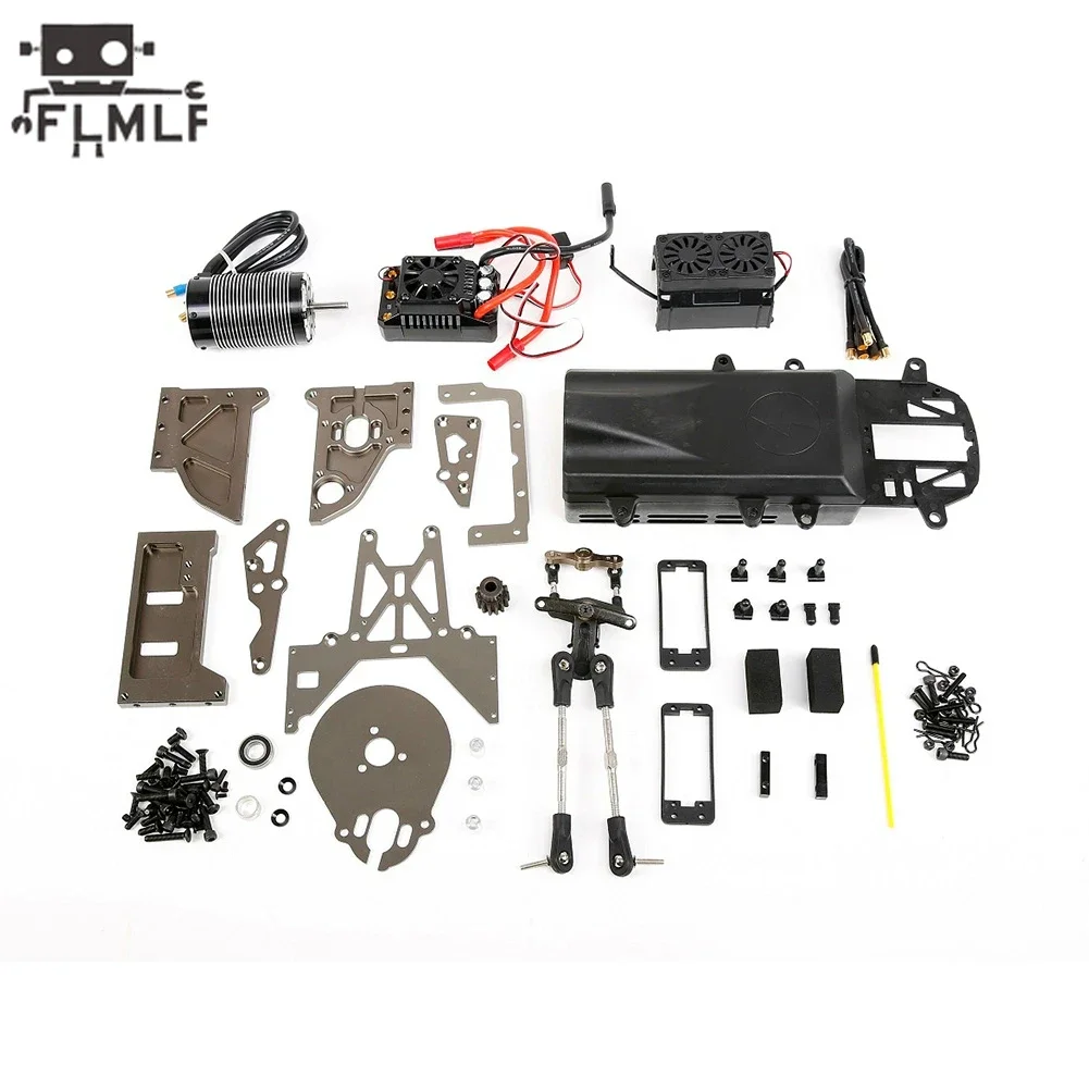 Oil To Eletric Brushless Conversion Kit for 1/5 HPI ROVAN ROFUN KM GTB E-BAJA 5b PARTS