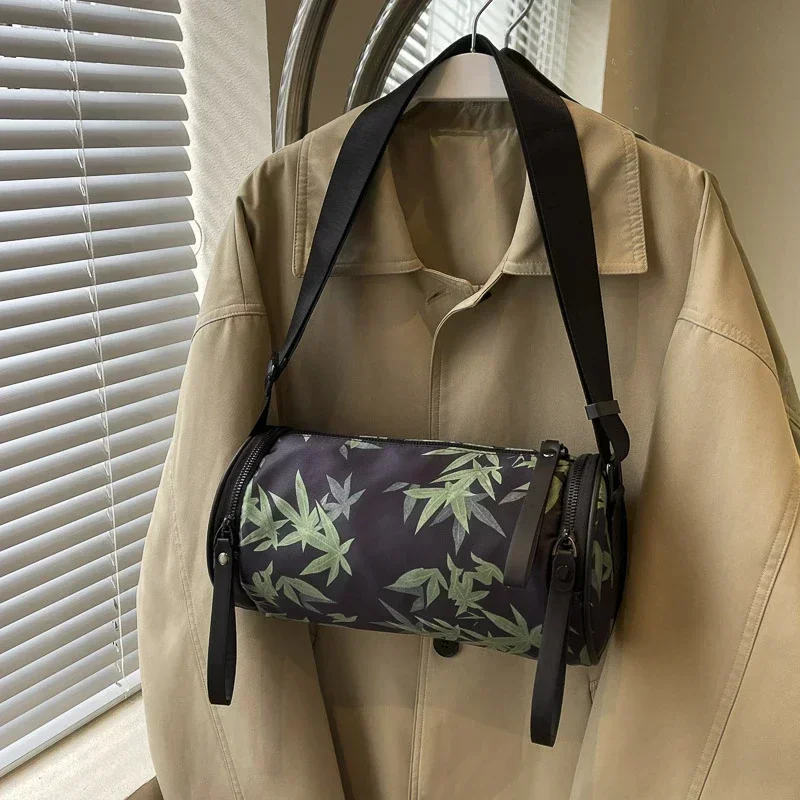 

Нейлоновый ремешок на молнии для шитья, новинка 2024, сумка через плечо, многофункциональная модная сумка через плечо, мягкая сумка Bolso Mujer