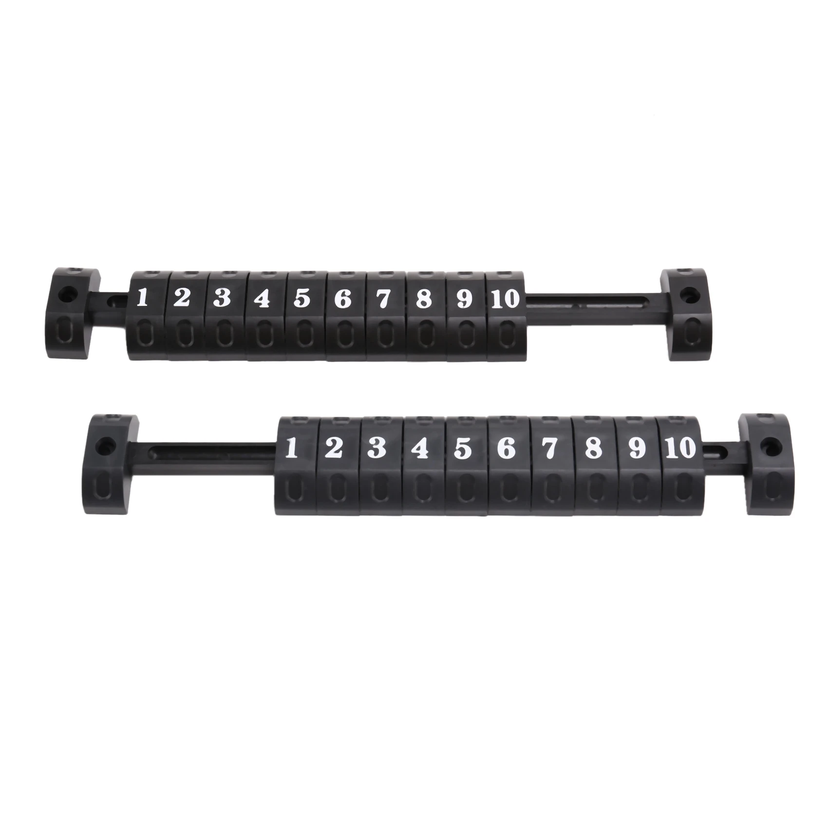 2 Pcs Foosball Scoring Counters Indicator for Standard Football Table Machine Accessorie Foosball Scoreboard Black-A68X