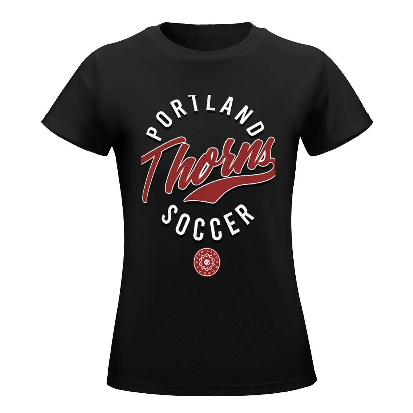 Portland Thorns Merch Script Shirt T-Shirt korean fashion tees lady clothes t-shirts for Women pack