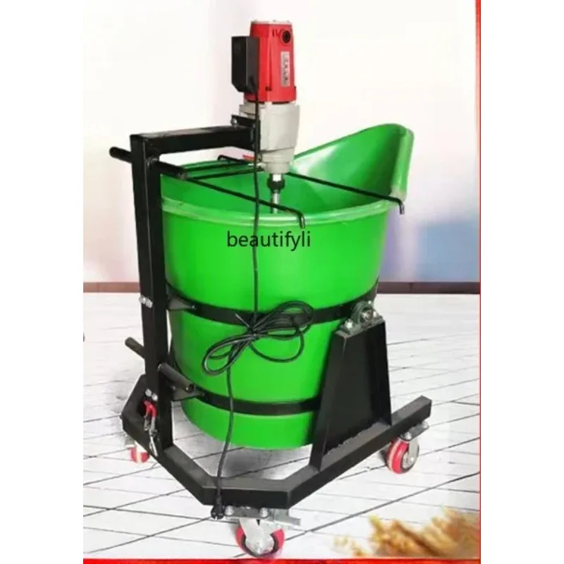 가정용 소형 시멘트 믹서, 석고 셀프 레벨링 전기 그라우팅 재료 혼합기