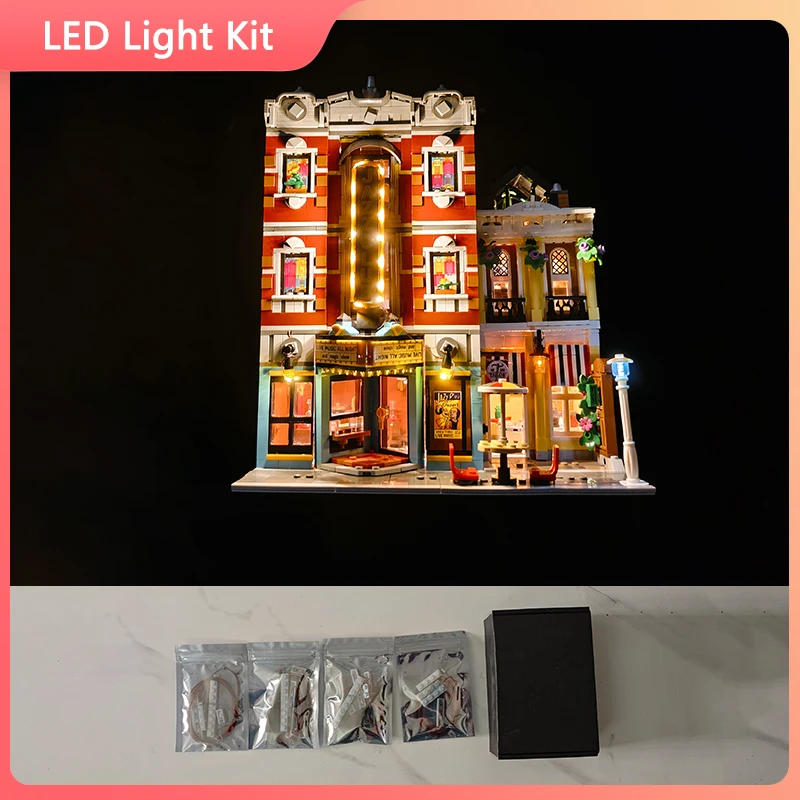 10312 Jazz Club & Pizzeria LED Light Kit For Compatible 56888 (Only Lighting Inlcuded)