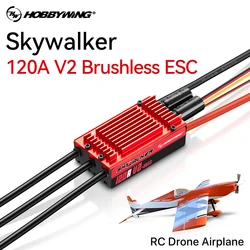 HOBBYWING Skywalker 120A V2 Brushless ESC 8.4A/30V Switch BEC RC Speed Controller