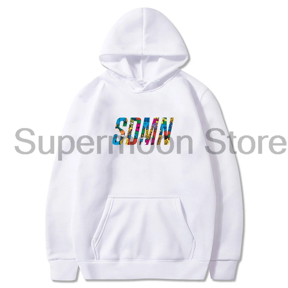 Sidemen Hoodie SDMN Logo Merch Unisex Long Sleeve Casual Streetwear Women Men Hooded Sweatshirt Fashion Clothes