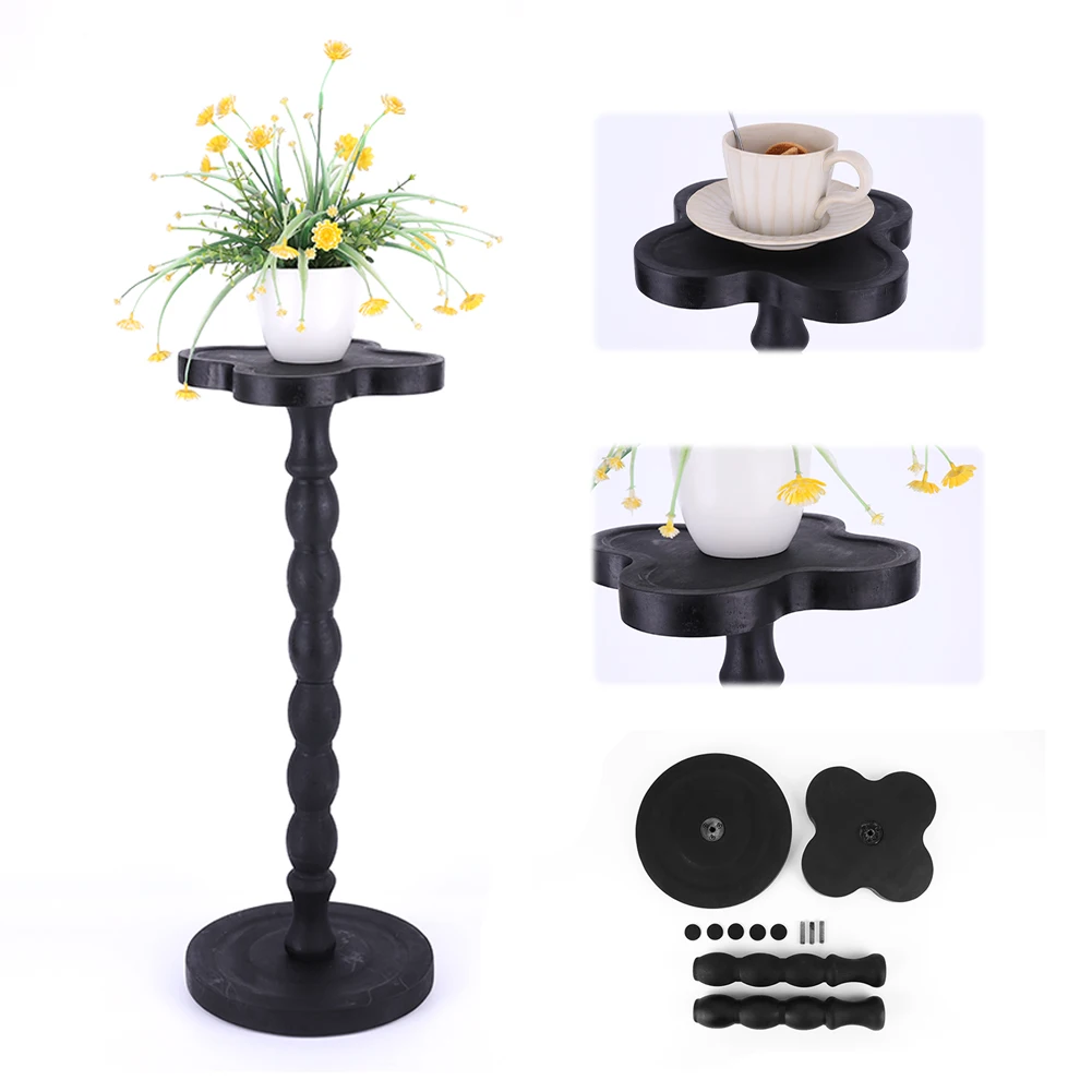 

Coffee Table Small Compact Tea Table Portable Corner Table for Coffee Drink Snack Living Room