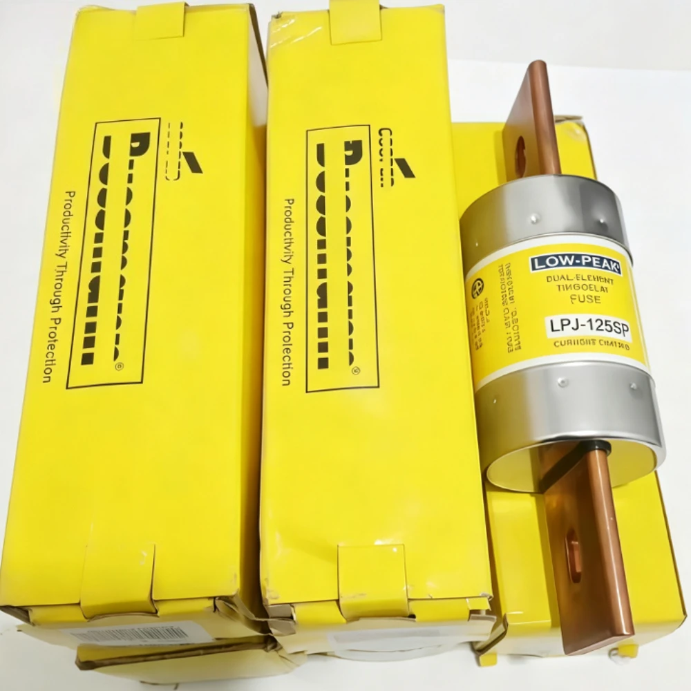 LPJ125SP 125A 600VAC 300VDC Class J Time Delay Fuse, Dual-Element Current Limiting Low-Peak Industrial Circuit Protection
