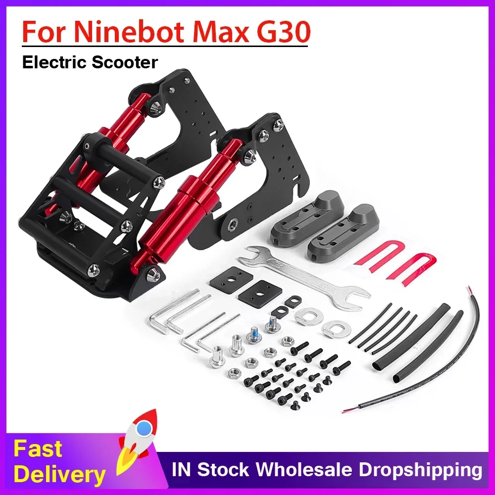 Modifited Rear Shock Absorber With Tools For Ninebot Max G30 Electric Scooter Rear Suspension Kit Accessories Parts