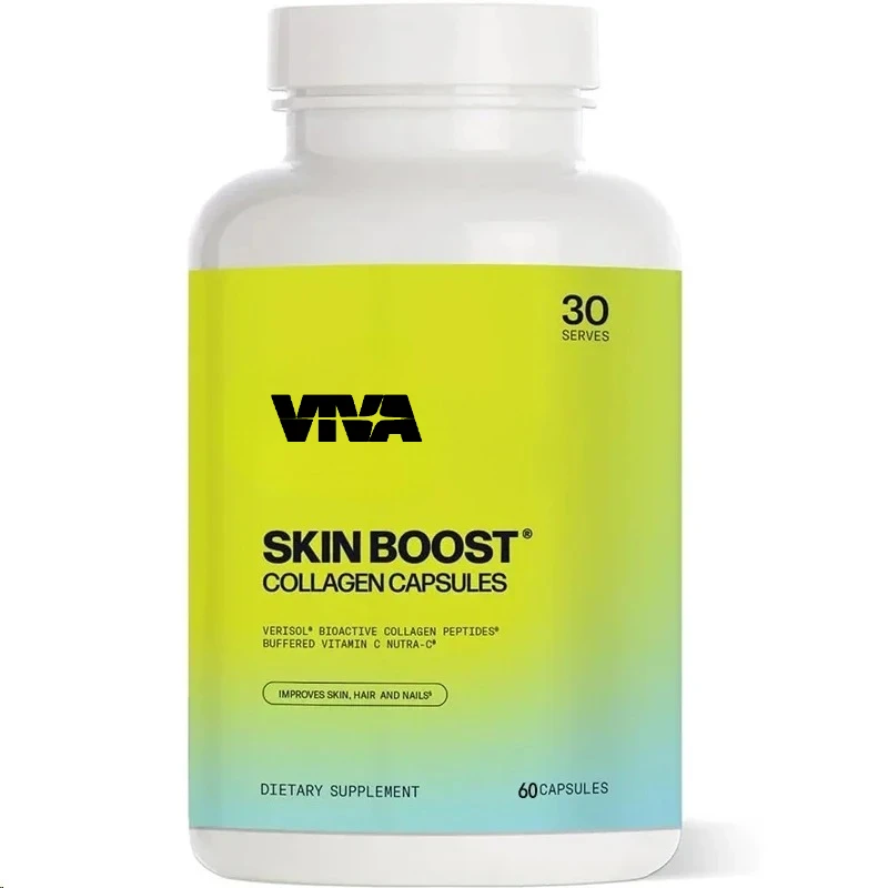 

Коллагеновые капсулы содержит коллагеновый пептид и капсулы витамина С-60.